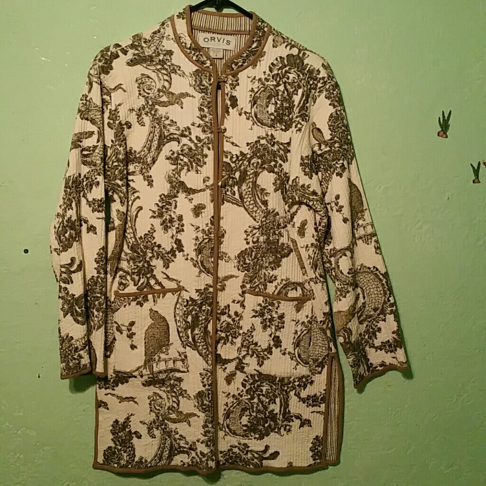 Quilted Orvis coat